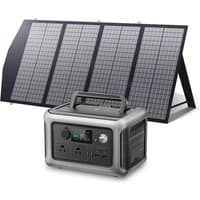 Solar Generator Kit 600W Portable Power Station 140W Solar Panel
